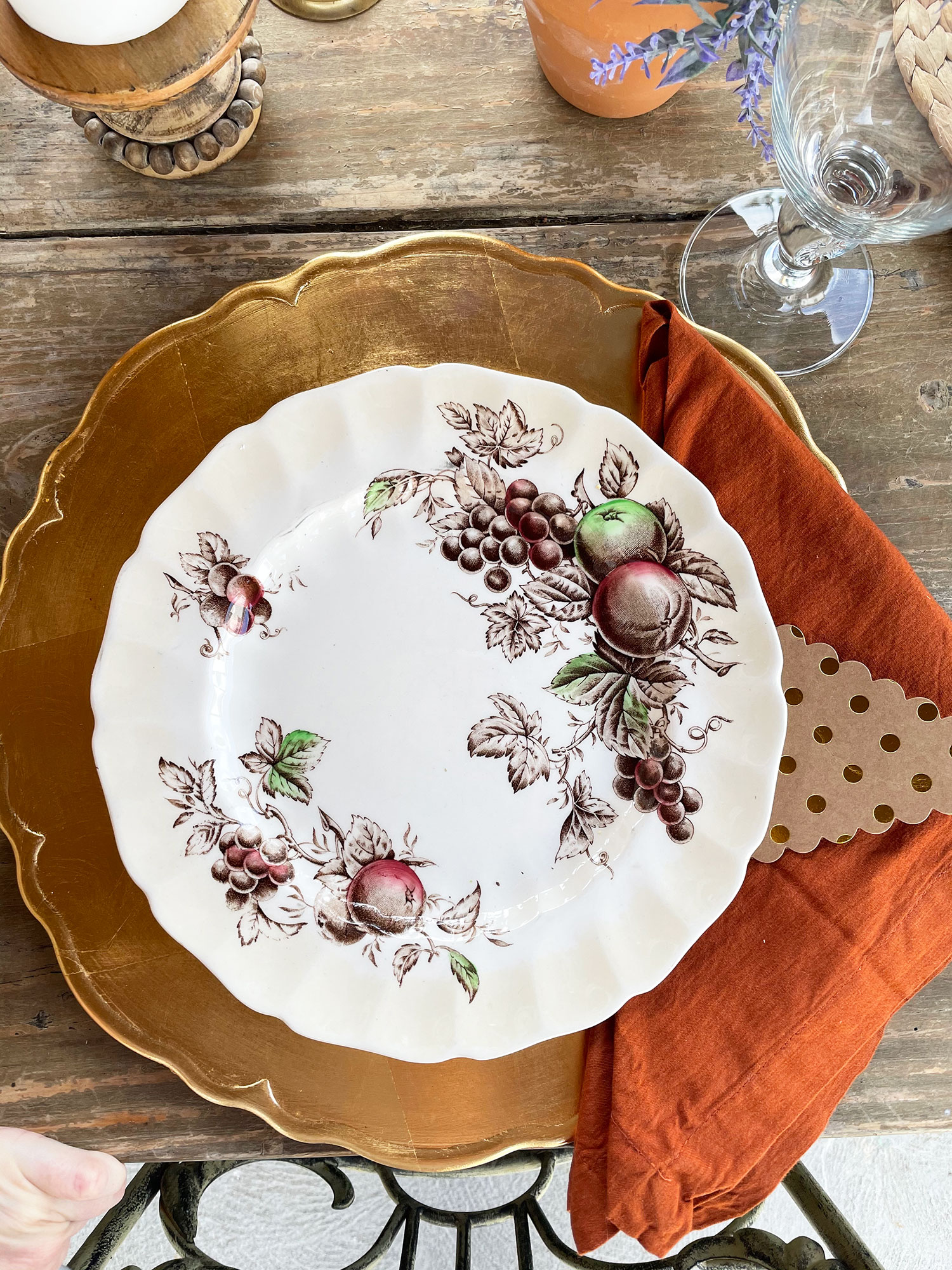 Mother's Day Tablescape: Using What You Have - Home of the Roses